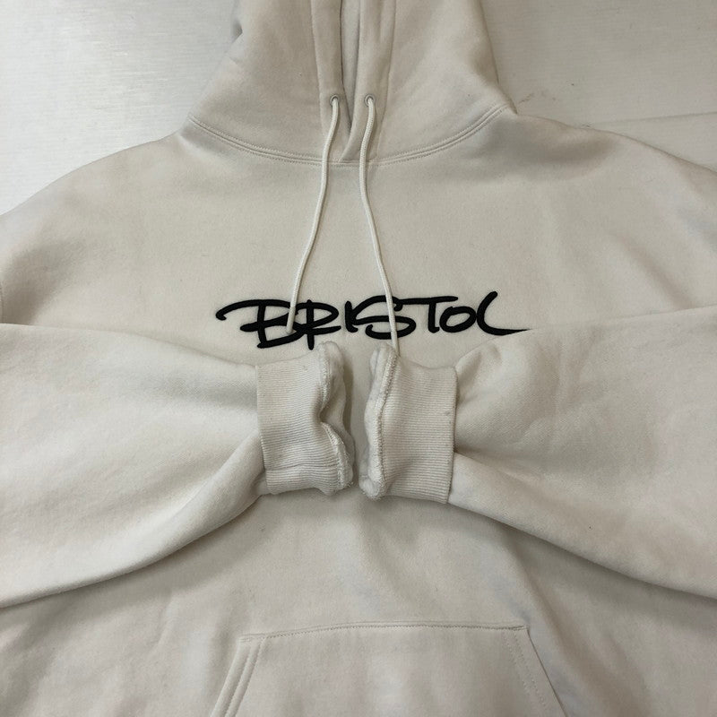 【中古品】【メンズ】 F.C.R.B. エフシーアールビー 24AW EMBROIDERY TAGGING LOOSE FIT SWEAT HOODIE FCRB-242095 エンブロイダリー タギング ルーズフィット スウェットパーカー 142-250330-kk-15-fuz サイズ：L カラー：ホワイト 万代Net店