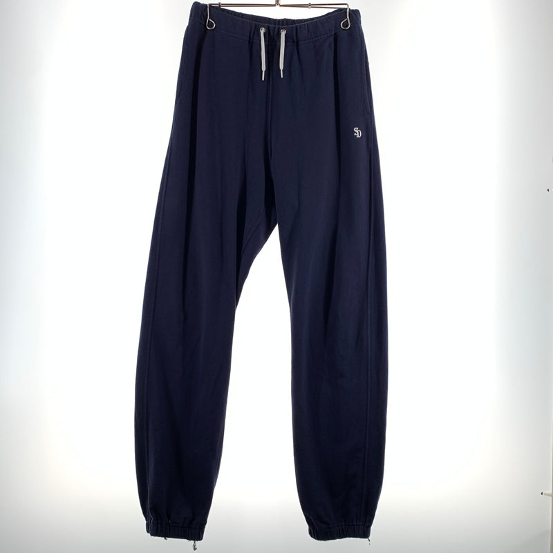 【中古品】【メンズ】 STANDARD CALIFORNIA スタンダードカリフォルニア SD LOGO SWEAT PANTS ロゴ スウェット パンツ ボトムス イージーパンツ 156-260716-ko-19-tei サイズ：L カラー：ネイビー 万代Net店