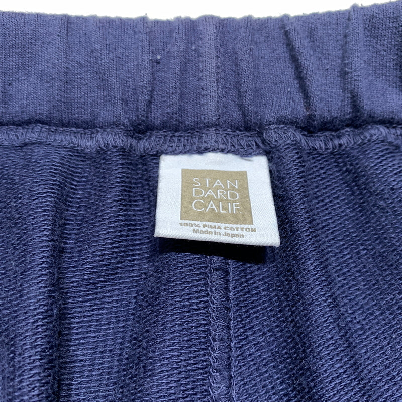 【中古品】【メンズ】 STANDARD CALIFORNIA スタンダードカリフォルニア SD LOGO SWEAT PANTS ロゴ スウェット パンツ ボトムス イージーパンツ 156-260716-ko-19-tei サイズ：L カラー：ネイビー 万代Net店