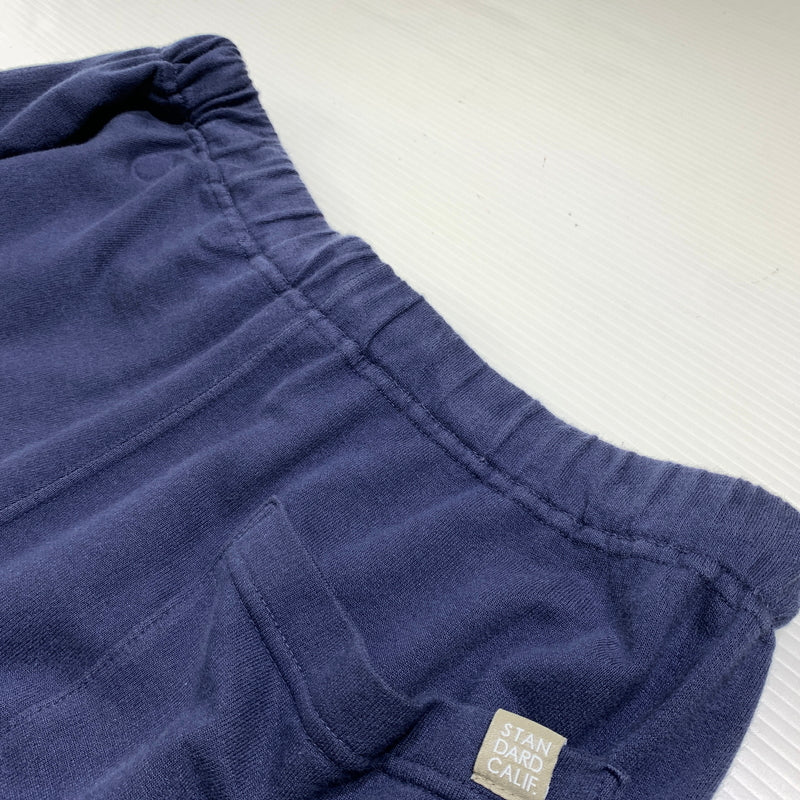 【中古品】【メンズ】 STANDARD CALIFORNIA スタンダードカリフォルニア SD LOGO SWEAT PANTS ロゴ スウェット パンツ ボトムス イージーパンツ 156-260716-ko-19-tei サイズ：L カラー：ネイビー 万代Net店