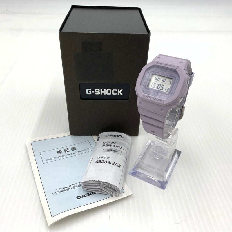 【中古品】【レディース】 G-SHOCK ジーショック DIGITAL WATCH GMD-S5600BA-6JF デジタル ウォッチ 腕時計 196-261008-ss-01-teih カラー：ダスティライラック 万代Net店
