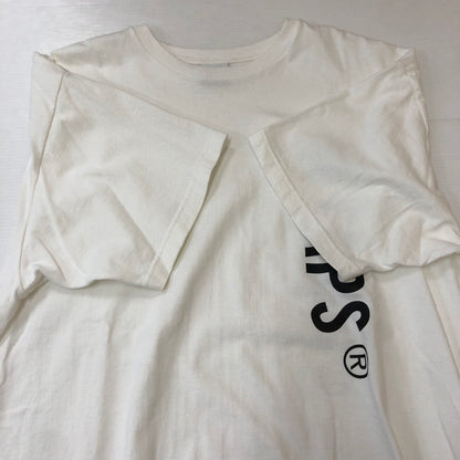 【中古品】【メンズ】 WTAPS ダブルタップス 24SS SIGN/SS/COTTON 241ATDT-STM04S サイン ショートスリーブ コットン Tシャツ 半袖 トップス 142-250330-kk-08-tei サイズ：03 カラー：ホワイト 万代Net店
