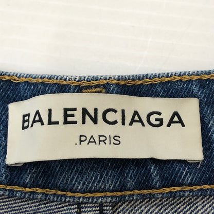 【中古品】【メンズ】 BALENCIAGA バレンシアガ WASHED TAPERED DENIM PANTS 460191 TSB06 ウォッシュド テーパード デニムパンツ ボトムス 152-250401-kk-08-tei サイズ：36 カラー：インディゴ 万代Net店