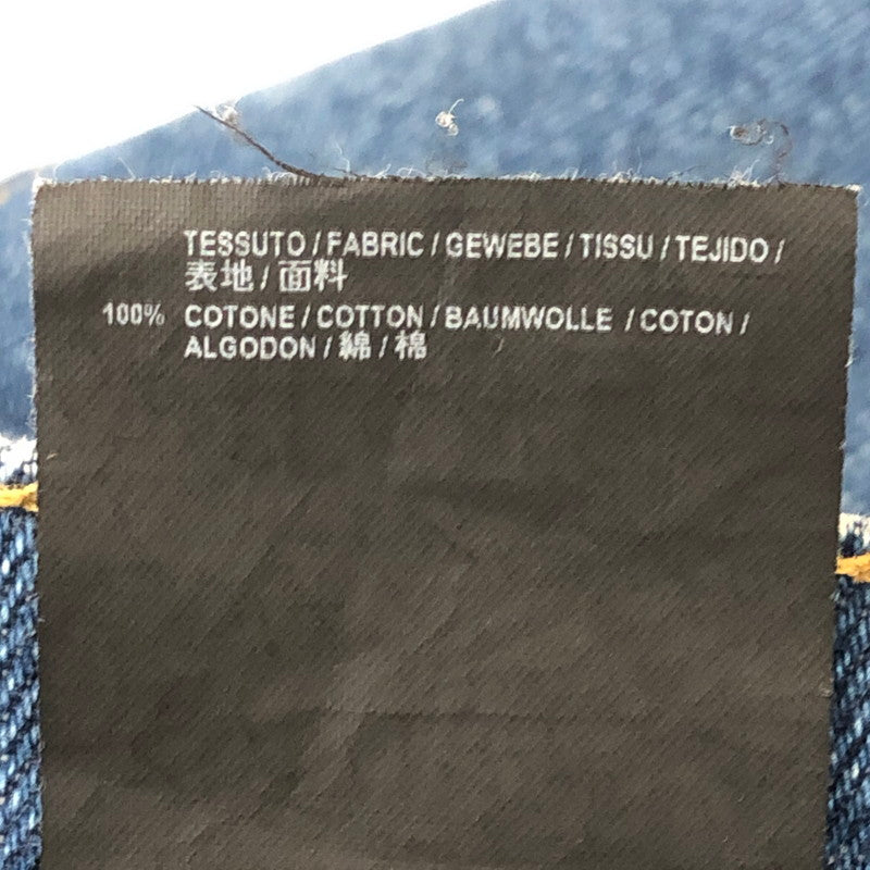 【中古品】【メンズ】 BALENCIAGA バレンシアガ WASHED TAPERED DENIM PANTS 460191 TSB06 ウォッシュド テーパード デニムパンツ ボトムス 152-250401-kk-08-tei サイズ：36 カラー：インディゴ 万代Net店