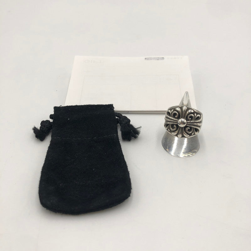 【中古品】【メンズ】 CHROME HEARTS クロムハーツ KEEPER RING キーパーリング アクセサリー 指輪 190-250402-kk-01-tei カラー：シルバー 16号 万代Net店
