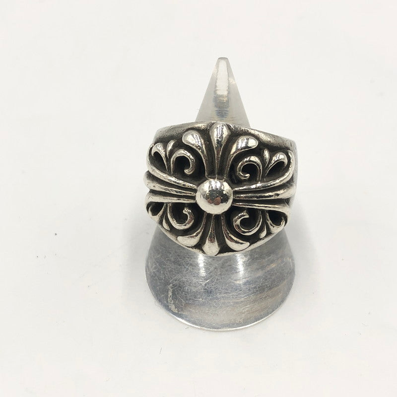 【中古品】【メンズ】 CHROME HEARTS クロムハーツ KEEPER RING キーパーリング アクセサリー 指輪 190-250402-kk-01-tei カラー：シルバー 16号 万代Net店