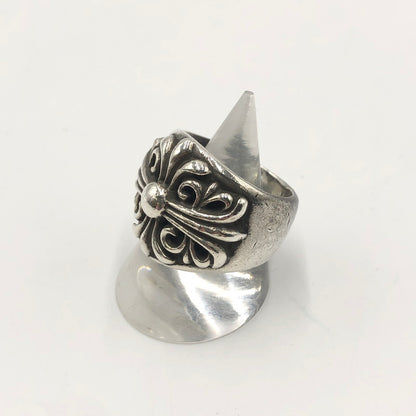 【中古品】【メンズ】 CHROME HEARTS クロムハーツ KEEPER RING キーパーリング アクセサリー 指輪 190-250402-kk-01-tei カラー：シルバー 16号 万代Net店