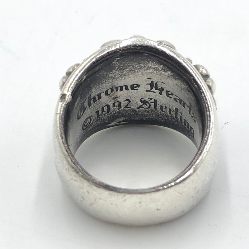 【中古品】【メンズ】 CHROME HEARTS クロムハーツ KEEPER RING キーパーリング アクセサリー 指輪 190-250402-kk-01-tei カラー：シルバー 16号 万代Net店