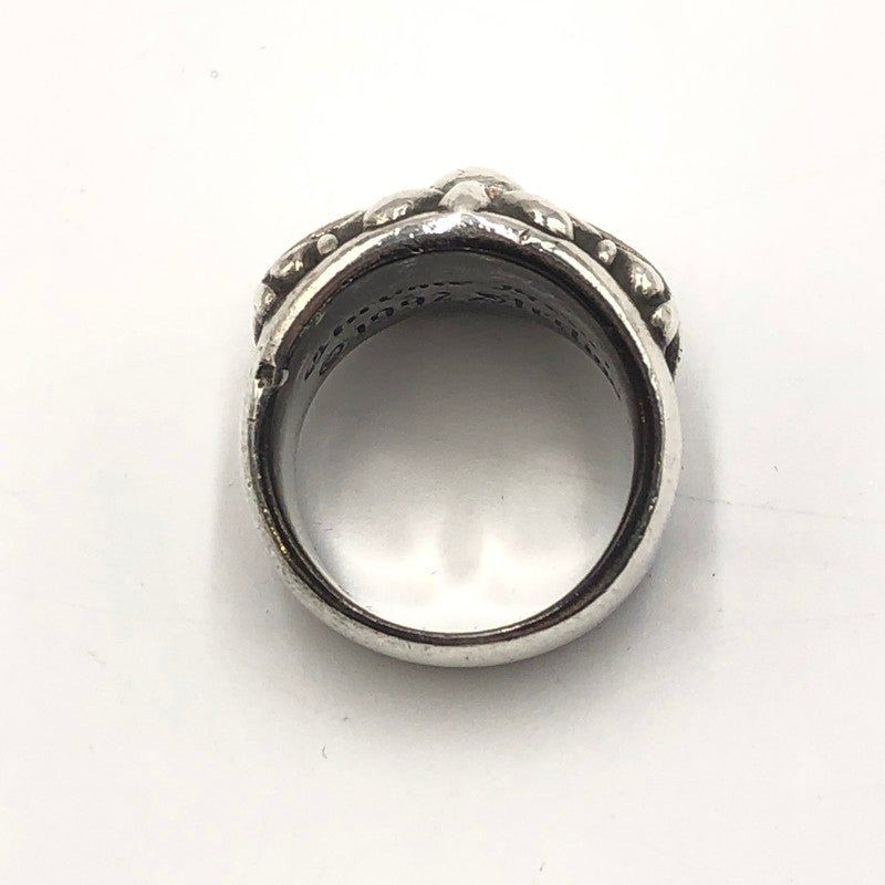 【中古品】【メンズ】 CHROME HEARTS クロムハーツ KEEPER RING キーパーリング アクセサリー 指輪 190-250402-kk-01-tei カラー：シルバー 16号 万代Net店