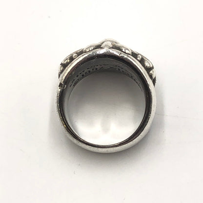 【中古品】【メンズ】 CHROME HEARTS クロムハーツ KEEPER RING キーパーリング アクセサリー 指輪 190-250402-kk-01-tei カラー：シルバー 16号 万代Net店