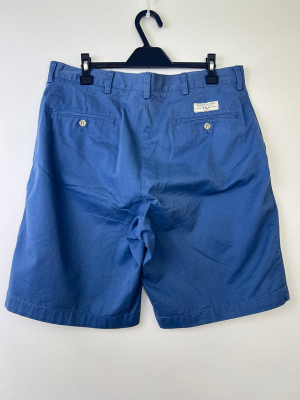 【中古品】【メンズ】 Polo by Ralph Lauren ポロバイラルフローレン コットンショーツ ショートパンツ ボトムス 158-260921-AS-16-hon サイズ：34 カラー：パープル 万代Net店