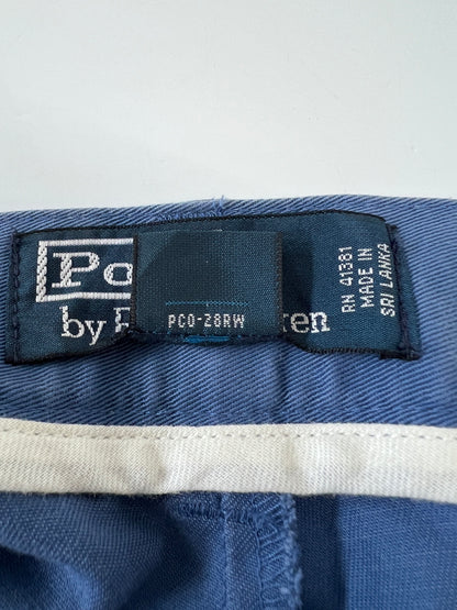 【中古品】【メンズ】 Polo by Ralph Lauren ポロバイラルフローレン コットンショーツ ショートパンツ ボトムス 158-260921-AS-16-hon サイズ：34 カラー：パープル 万代Net店