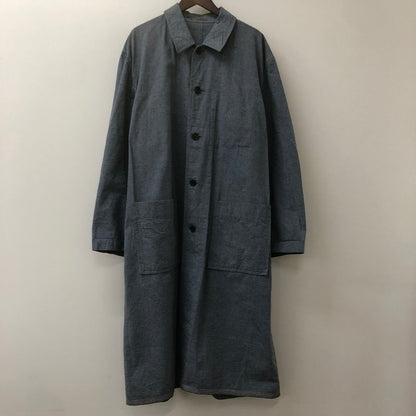 【中古品】【メンズ】 COMME des GARCONS HOMME コムデギャルソンオム 90's SOUTIEN COLLAR COAT IC-100020 AD1994 90年代 ステンカラーコート アウター 140-250401-kk-36-tei サイズ：M カラー：グレー 万代Net店