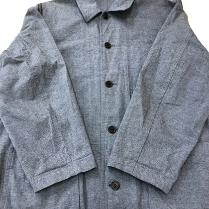 【中古品】【メンズ】 COMME des GARCONS HOMME コムデギャルソンオム 90's SOUTIEN COLLAR COAT IC-100020 AD1994 90年代 ステンカラーコート アウター 140-250401-kk-36-tei サイズ：M カラー：グレー 万代Net店