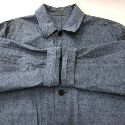 【中古品】【メンズ】 COMME des GARCONS HOMME コムデギャルソンオム 90's SOUTIEN COLLAR COAT IC-100020 AD1994 90年代 ステンカラーコート アウター 140-250401-kk-36-tei サイズ：M カラー：グレー 万代Net店