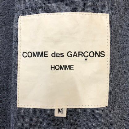 【中古品】【メンズ】 COMME des GARCONS HOMME コムデギャルソンオム 90's SOUTIEN COLLAR COAT IC-100020 AD1994 90年代 ステンカラーコート アウター 140-250401-kk-36-tei サイズ：M カラー：グレー 万代Net店