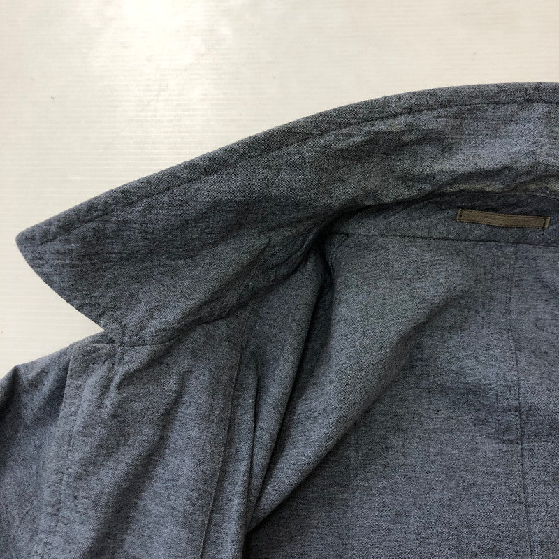 【中古品】【メンズ】 COMME des GARCONS HOMME コムデギャルソンオム 90's SOUTIEN COLLAR COAT IC-100020 AD1994 90年代 ステンカラーコート アウター 140-250401-kk-36-tei サイズ：M カラー：グレー 万代Net店