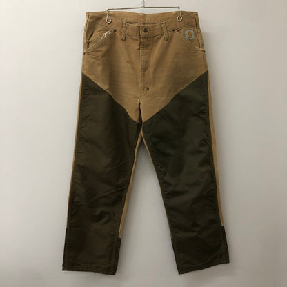 【中古品】【メンズ】 80’s NYLON DOUBLE KNEE HUNTING PANTS WU256 USA製 VINTAGE 80年代 ナイロン ダブルニー ハンティングパンツ ボトムス ヴィンテージ 156-250401-kk-54-tei サイズ：38 カラー：ブラウン 万代Net店