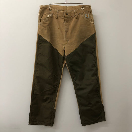 【中古品】【メンズ】 80’s NYLON DOUBLE KNEE HUNTING PANTS WU256 USA製 VINTAGE 80年代 ナイロン ダブルニー ハンティングパンツ ボトムス ヴィンテージ 156-250401-kk-54-tei サイズ：38 カラー：ブラウン 万代Net店