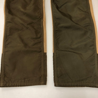 【中古品】【メンズ】 80’s NYLON DOUBLE KNEE HUNTING PANTS WU256 USA製 VINTAGE 80年代 ナイロン ダブルニー ハンティングパンツ ボトムス ヴィンテージ 156-250401-kk-54-tei サイズ：38 カラー：ブラウン 万代Net店