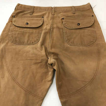 【中古品】【メンズ】 80’s NYLON DOUBLE KNEE HUNTING PANTS WU256 USA製 VINTAGE 80年代 ナイロン ダブルニー ハンティングパンツ ボトムス ヴィンテージ 156-250401-kk-54-tei サイズ：38 カラー：ブラウン 万代Net店