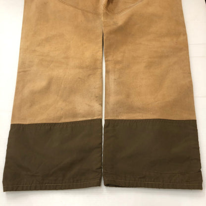 【中古品】【メンズ】 80’s NYLON DOUBLE KNEE HUNTING PANTS WU256 USA製 VINTAGE 80年代 ナイロン ダブルニー ハンティングパンツ ボトムス ヴィンテージ 156-250401-kk-54-tei サイズ：38 カラー：ブラウン 万代Net店