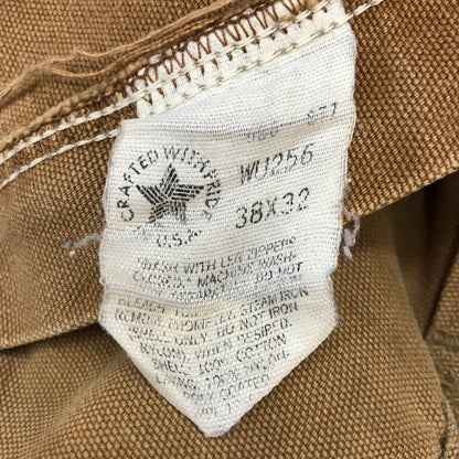 【中古品】【メンズ】 80’s NYLON DOUBLE KNEE HUNTING PANTS WU256 USA製 VINTAGE 80年代 ナイロン ダブルニー ハンティングパンツ ボトムス ヴィンテージ 156-250401-kk-54-tei サイズ：38 カラー：ブラウン 万代Net店