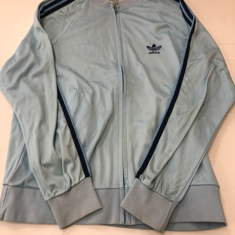 【中古品】【メンズ】 adidas アディダス 70～80’s TRACK JACKET VINTAGE 70-80年代 トラックジャケット ライトアウター ジャージ ヴィンテージ トレフォイルロゴ 148-250401-kk-51-tei サイズ：表記なし 下記参照 カラー：ライトブルー 万代Net店