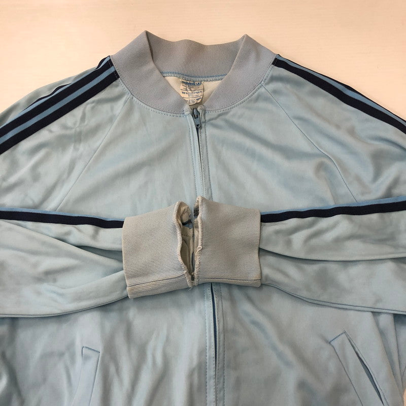 【中古品】【メンズ】 adidas アディダス 70～80’s TRACK JACKET VINTAGE 70-80年代 トラックジャケット ライトアウター ジャージ ヴィンテージ トレフォイルロゴ 148-250401-kk-51-tei サイズ：表記なし 下記参照 カラー：ライトブルー 万代Net店
