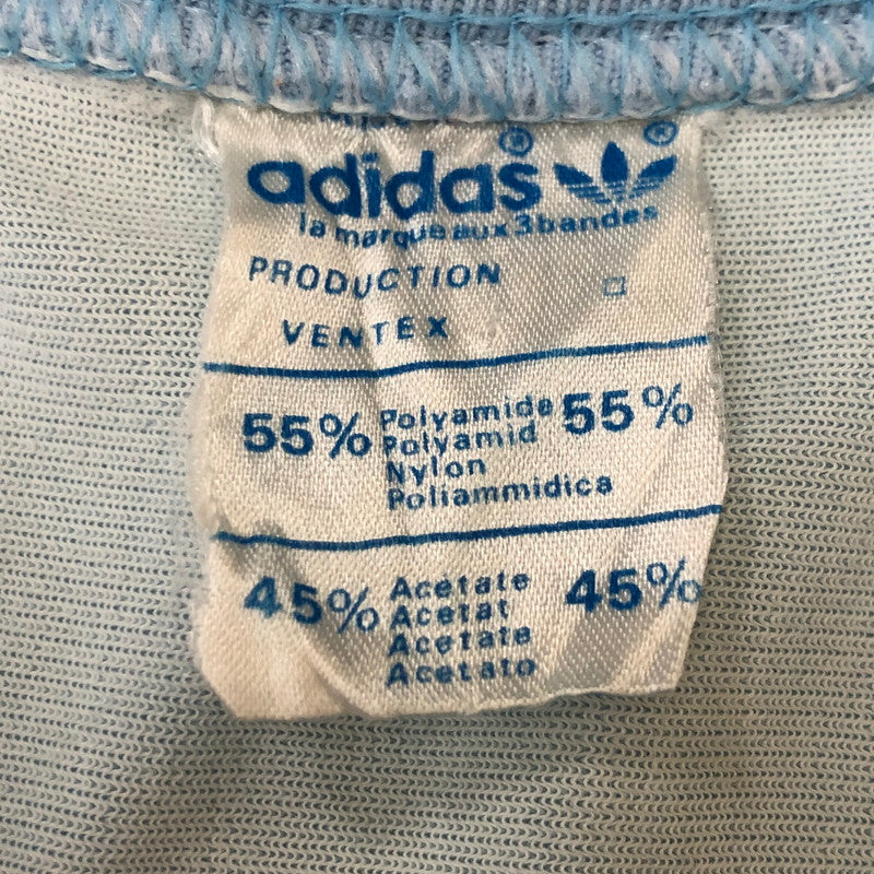 【中古品】【メンズ】 adidas アディダス 70～80’s TRACK JACKET VINTAGE 70-80年代 トラックジャケット ライトアウター ジャージ ヴィンテージ トレフォイルロゴ 148-250401-kk-51-tei サイズ：表記なし 下記参照 カラー：ライトブルー 万代Net店
