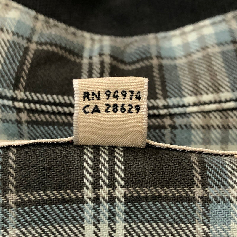 【中古品】【メンズ】 STUSSY ステューシー 25SS HEAVY WASHED CANVAS SHIRT 1110355 ストーンウオッシュ コットンキャンバス シャツジャケット ライトアウター 142-250404-kk-11-fuz サイズ：S カラー：ブラック 万代Net店