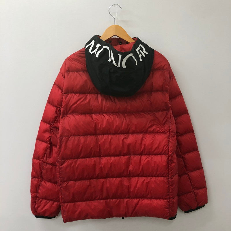 【中古品】【メンズ】 MONCLER モンクレール PROVINS GIUBBOTTO LONGUE SAISO G10911A12300 53279 プロバン アウター ダウンジャケット 141-250404-kk-07-tei サイズ：4 カラー：レッド 万代Net店