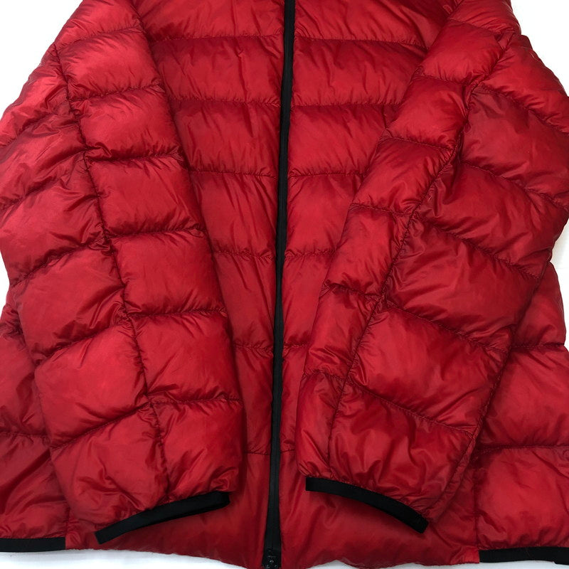 【中古品】【メンズ】 MONCLER モンクレール PROVINS GIUBBOTTO LONGUE SAISO G10911A12300 53279 プロバン アウター ダウンジャケット 141-250404-kk-07-tei サイズ：4 カラー：レッド 万代Net店