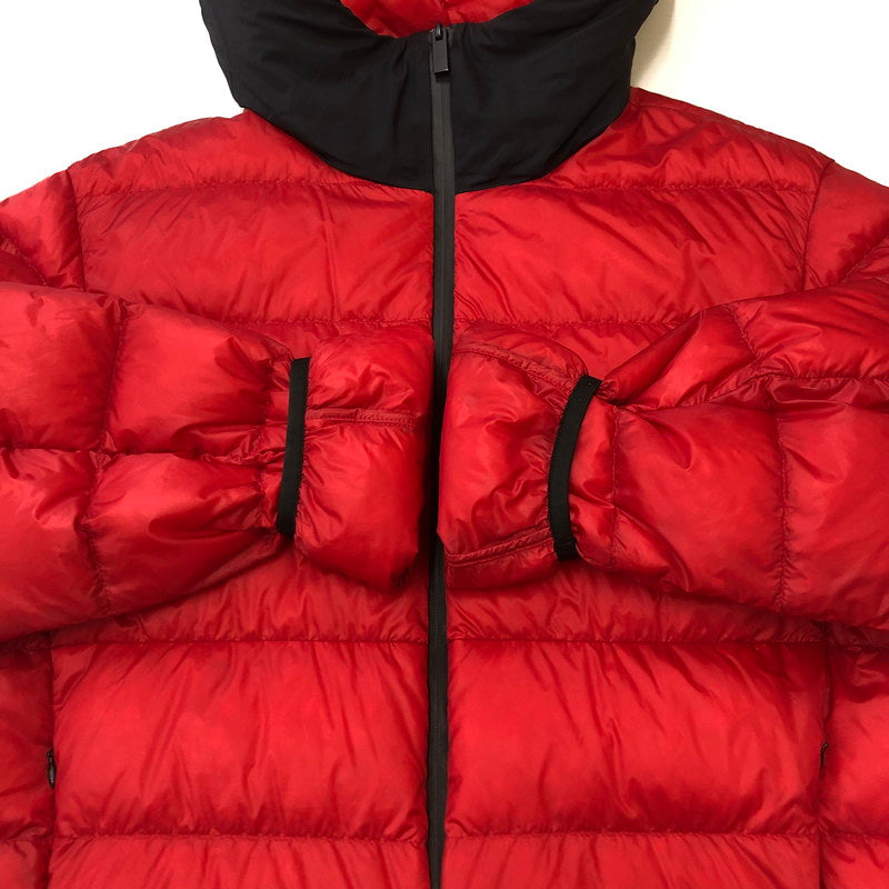 【中古品】【メンズ】 MONCLER モンクレール PROVINS GIUBBOTTO LONGUE SAISO G10911A12300 53279 プロバン アウター ダウンジャケット 141-250404-kk-07-tei サイズ：4 カラー：レッド 万代Net店