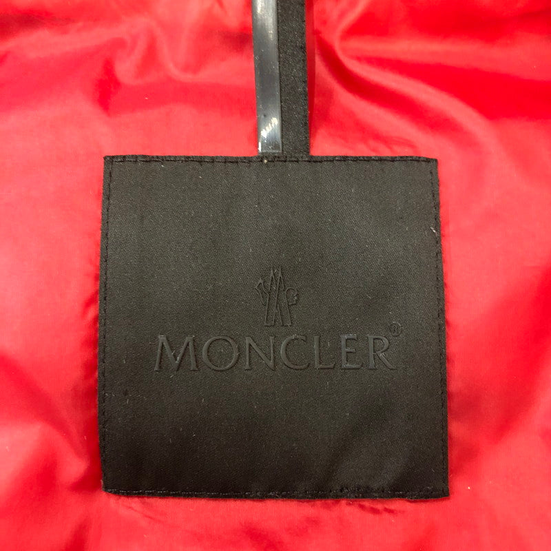 【中古品】【メンズ】 MONCLER モンクレール PROVINS GIUBBOTTO LONGUE SAISO G10911A12300 53279 プロバン アウター ダウンジャケット 141-250404-kk-07-tei サイズ：4 カラー：レッド 万代Net店