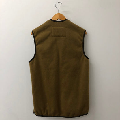 【中古品】【メンズ】 BARBOUR バブアー WARM PILE WAISTCOAT ZIP-IN LINER MLI0004BR31 ウォーム パイル ウエストコート ジップインライナー トップス インナーベスト 141-250406-kk-10-tei サイズ：36 カラー：ブラウン 万代Net店