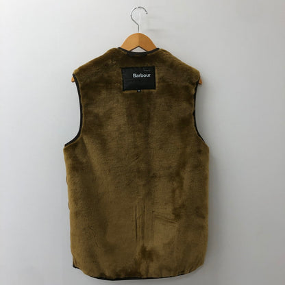 【中古品】【メンズ】 BARBOUR バブアー WARM PILE WAISTCOAT ZIP-IN LINER MLI0004BR31 ウォーム パイル ウエストコート ジップインライナー トップス インナーベスト 141-250406-kk-10-tei サイズ：36 カラー：ブラウン 万代Net店