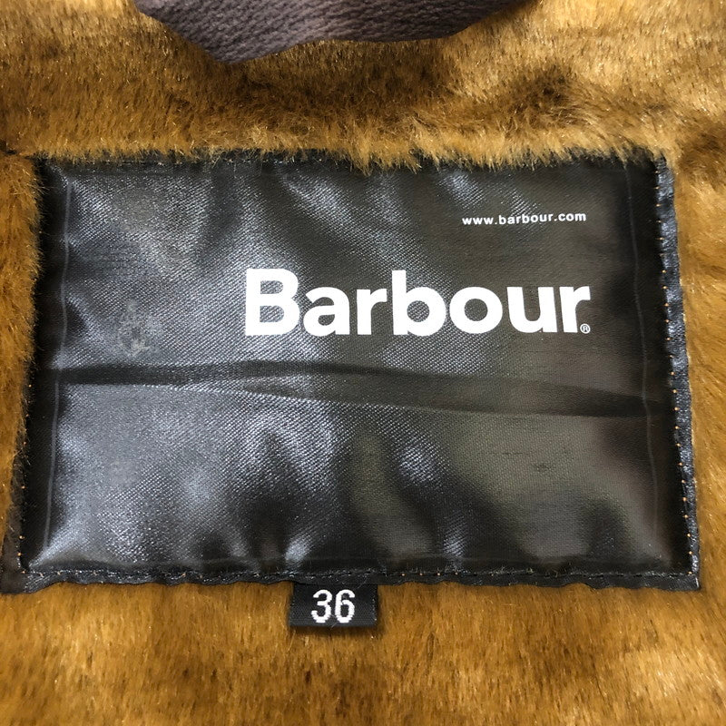 【中古品】【メンズ】 BARBOUR バブアー WARM PILE WAISTCOAT ZIP-IN LINER MLI0004BR31 ウォーム パイル ウエストコート ジップインライナー トップス インナーベスト 141-250406-kk-10-tei サイズ：36 カラー：ブラウン 万代Net店