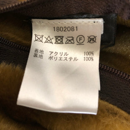 【中古品】【メンズ】 BARBOUR バブアー WARM PILE WAISTCOAT ZIP-IN LINER MLI0004BR31 ウォーム パイル ウエストコート ジップインライナー トップス インナーベスト 141-250406-kk-10-tei サイズ：36 カラー：ブラウン 万代Net店