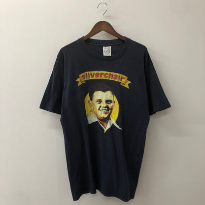 【中古品】【メンズ】 WILD OATS ワイルド・オーツ 90's SILVERCHAIR FREAK SHOW NORTH AMERICAN TOUR 1997 S/S TEE シルバーチェアー フリーク・ショウ ノースアメリカンツアー 1997 Tシャツ 半袖 トップス 145-250406-kk-21-tei サイズ：L カラー：ネイビー 万代Net店