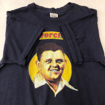 【中古品】【メンズ】 WILD OATS ワイルド・オーツ 90's SILVERCHAIR FREAK SHOW NORTH AMERICAN TOUR 1997 S/S TEE シルバーチェアー フリーク・ショウ ノースアメリカンツアー 1997 Tシャツ 半袖 トップス 145-250406-kk-21-tei サイズ：L カラー：ネイビー 万代Net店