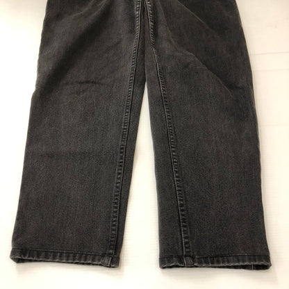 【中古品】【メンズ/レディース】 Levi's リーバイス 00's 550 RELAXED FIT TAPERED DENIM PANT 00年代 550 リラックスフィット テーパードデニムパンツ ボトムス 先染めブラック 156-250406-kk-26-tei サイズ：14 カラー：ブラック 万代Net店