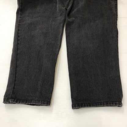 【中古品】【メンズ/レディース】 Levi's リーバイス 00's 550 RELAXED FIT TAPERED DENIM PANT 00年代 550 リラックスフィット テーパードデニムパンツ ボトムス 先染めブラック 156-250406-kk-26-tei サイズ：14 カラー：ブラック 万代Net店
