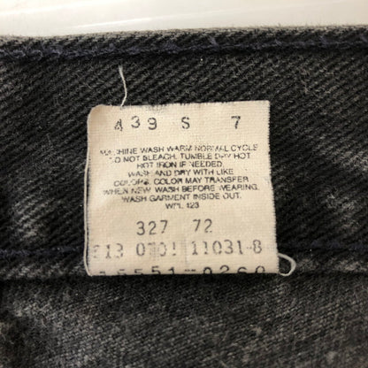 【中古品】【メンズ/レディース】 Levi's リーバイス 00's 550 RELAXED FIT TAPERED DENIM PANT 00年代 550 リラックスフィット テーパードデニムパンツ ボトムス 先染めブラック 156-250406-kk-26-tei サイズ：14 カラー：ブラック 万代Net店