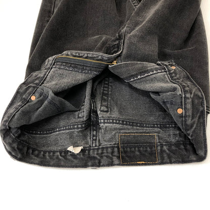 【中古品】【メンズ/レディース】 Levi's リーバイス 00's 550 RELAXED FIT TAPERED DENIM PANT 00年代 550 リラックスフィット テーパードデニムパンツ ボトムス 先染めブラック 156-250406-kk-26-tei サイズ：14 カラー：ブラック 万代Net店