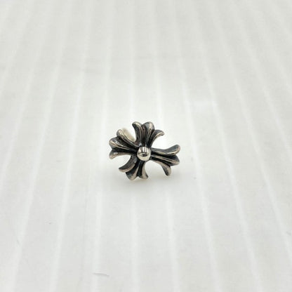 【中古品】【メンズ】 CHROME HEARTS クロムハーツ NO2 CH CRS ナンバー2 CHクロス スタッド シルバー ピアス アクセサリー 190-261027-yo-34-teih カラー：シルバー 万代Net店