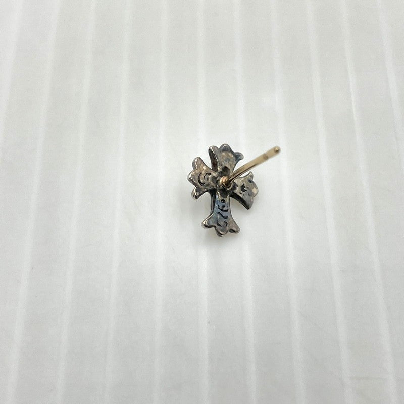 【中古品】【メンズ】 CHROME HEARTS クロムハーツ NO2 CH CRS ナンバー2 CHクロス スタッド シルバー ピアス アクセサリー 190-261027-yo-34-teih カラー：シルバー 万代Net店