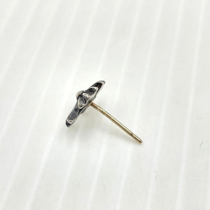 【中古品】【メンズ】 CHROME HEARTS クロムハーツ NO2 CH CRS ナンバー2 CHクロス スタッド シルバー ピアス アクセサリー 190-261027-yo-34-teih カラー：シルバー 万代Net店