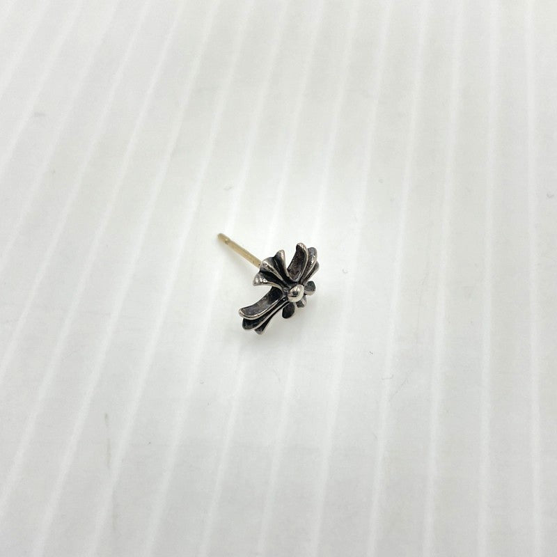 【中古品】【メンズ】 CHROME HEARTS クロムハーツ NO2 CH CRS ナンバー2 CHクロス スタッド シルバー ピアス アクセサリー 190-261027-yo-34-teih カラー：シルバー 万代Net店