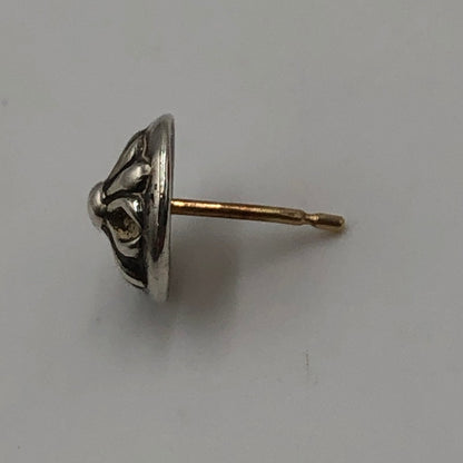 【中古品】【メンズ】 CHROME HEARTS クロムハーツ STUD CRS BALL クロスボールスタッドピアス アクセサリー 190-250416-kk-02-tei カラー：シルバー 万代Net店